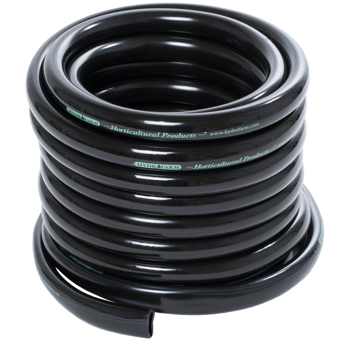 Active Aqua 0.5" Diameter Hydroponic Irrigation Tubing, 25 Ft, Black (Open Box)