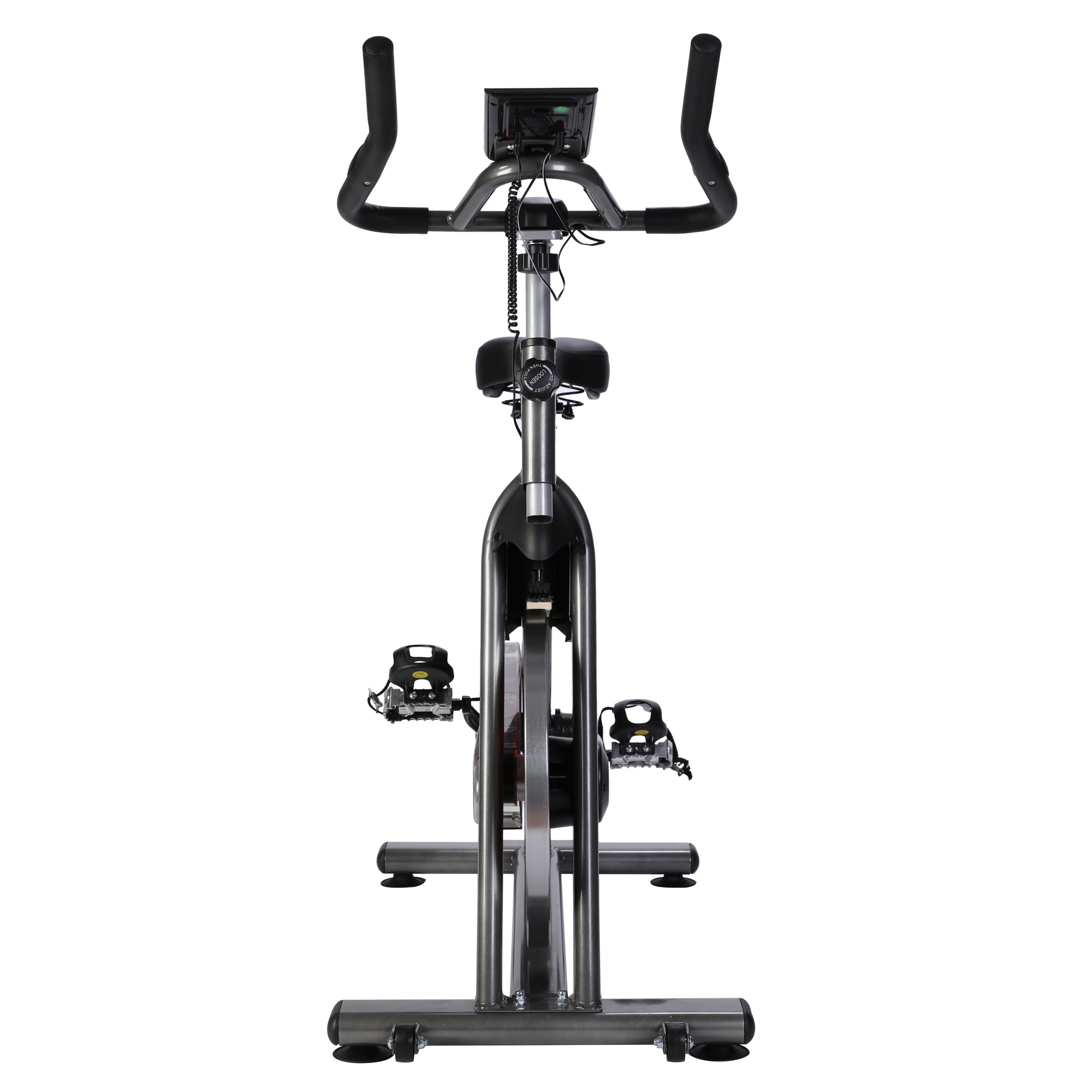 HolaHatha Home Gym Exercise Bike w/ 33 Pound Flywheel (Open Box) - VMInnovations