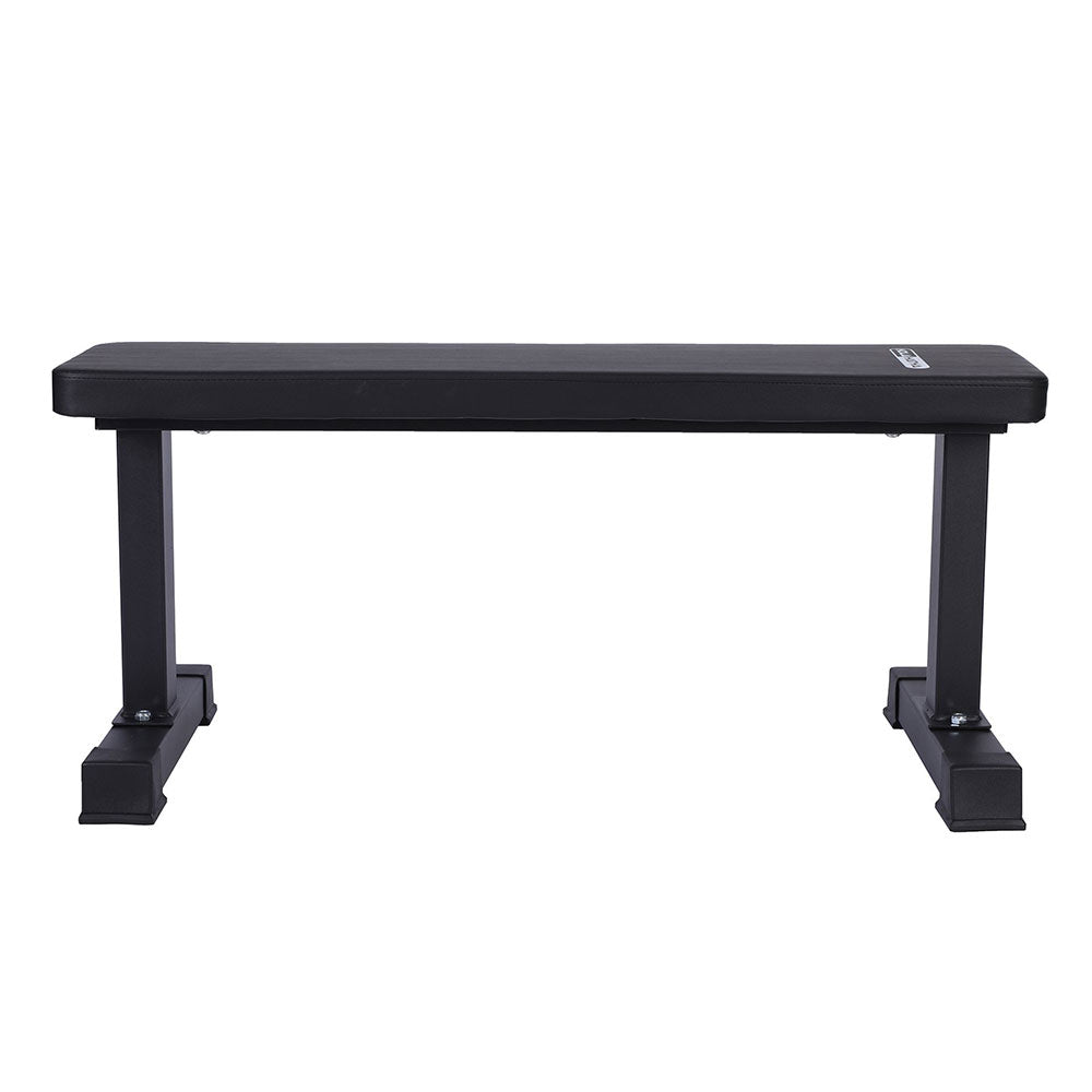 HolaHatha Steel Frame Padded Flat Freeweight Bench for Weight Lifting(For Parts) - VMInnovations