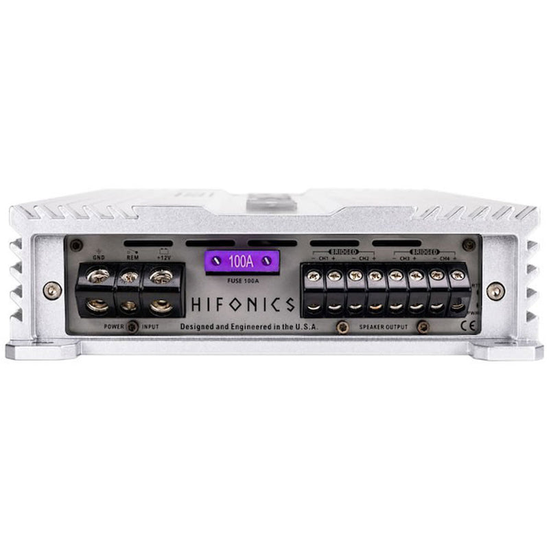 Hifonics BG-1600.4 4 Channel 1600W Car Audio Subwoofer Amplifier (2 Pack)