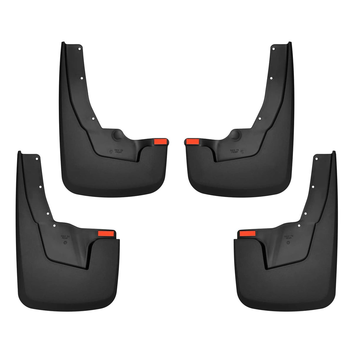 Husky Liners Rear Mud Guards for Dodge Ram 1500 with Fender Flares, Black (Used)