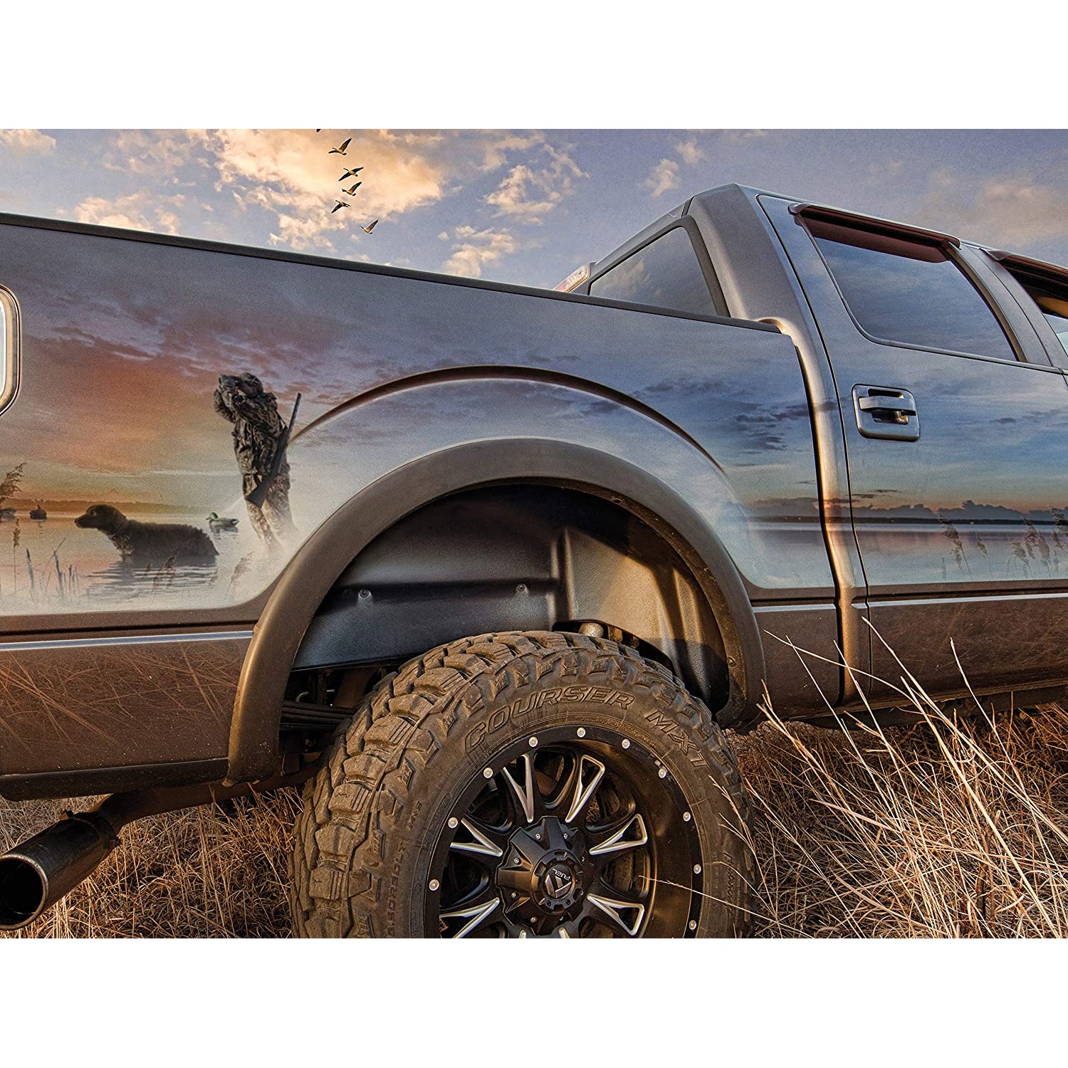 Husky Liners Rear Wheel Well Guards for 2017 to 2019 Ford F150 Raptor (Used)