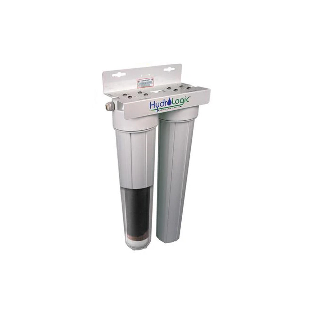 HydroLogic Tallboy Premium KDF85 Catalytic Carbon Water Filter, White (Open Box)