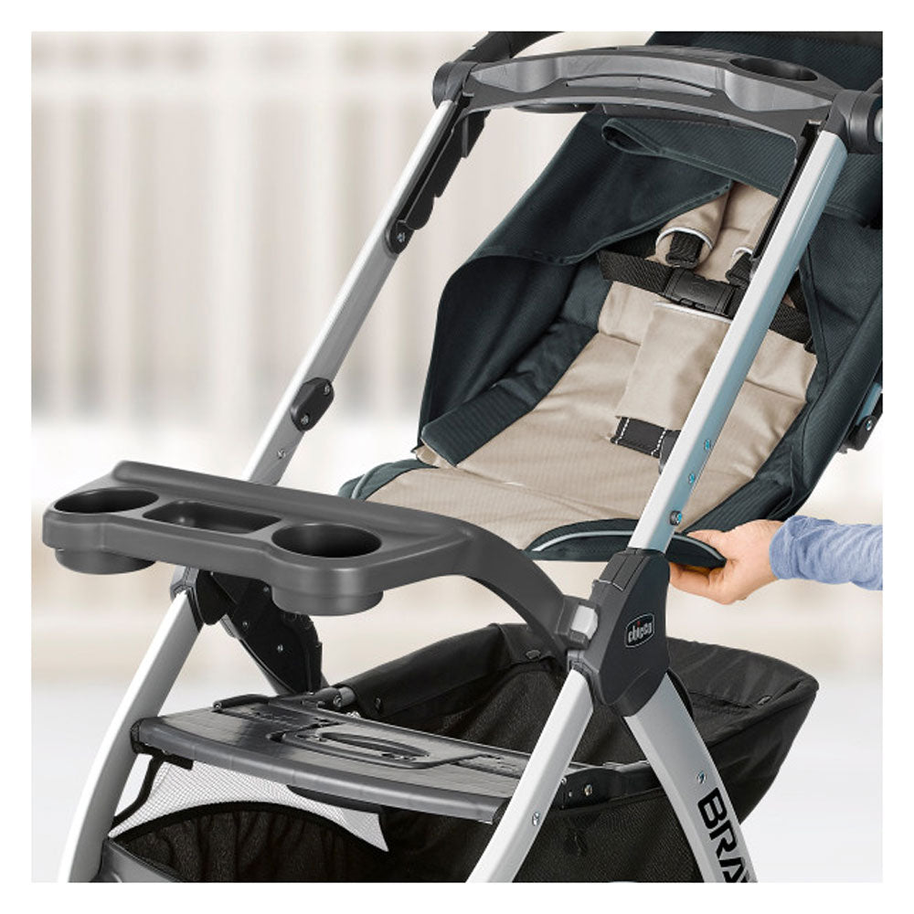 Chicco Bravo Trio Travel System with Stroller and Infant Car Seat (Open Box)