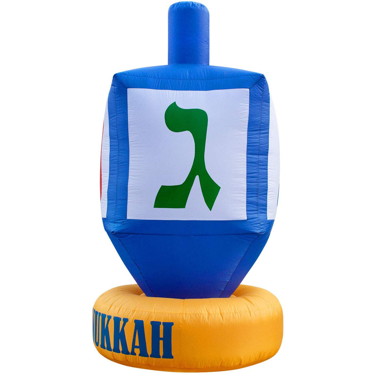 Holidayana 8 Ft Tall Giant Inflatable Hanukkah Dreidel Yard Decoration(Open Box)