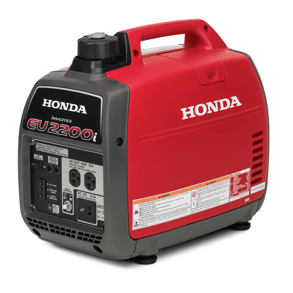 Honda 2200 Watt Super Quiet Inverter Portable Gas Powered Generator (Open Box)