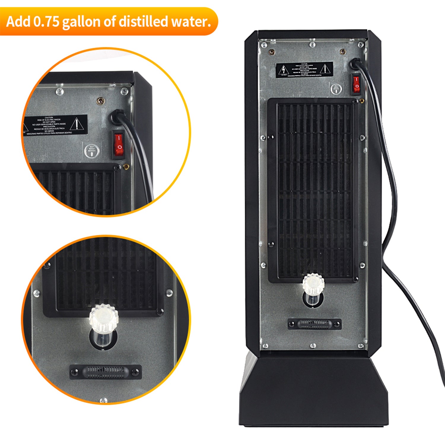 Lifesmart Electric Infrared Quartz Heater and Humidifier Combo w/ Remote (Used) - VMInnovations