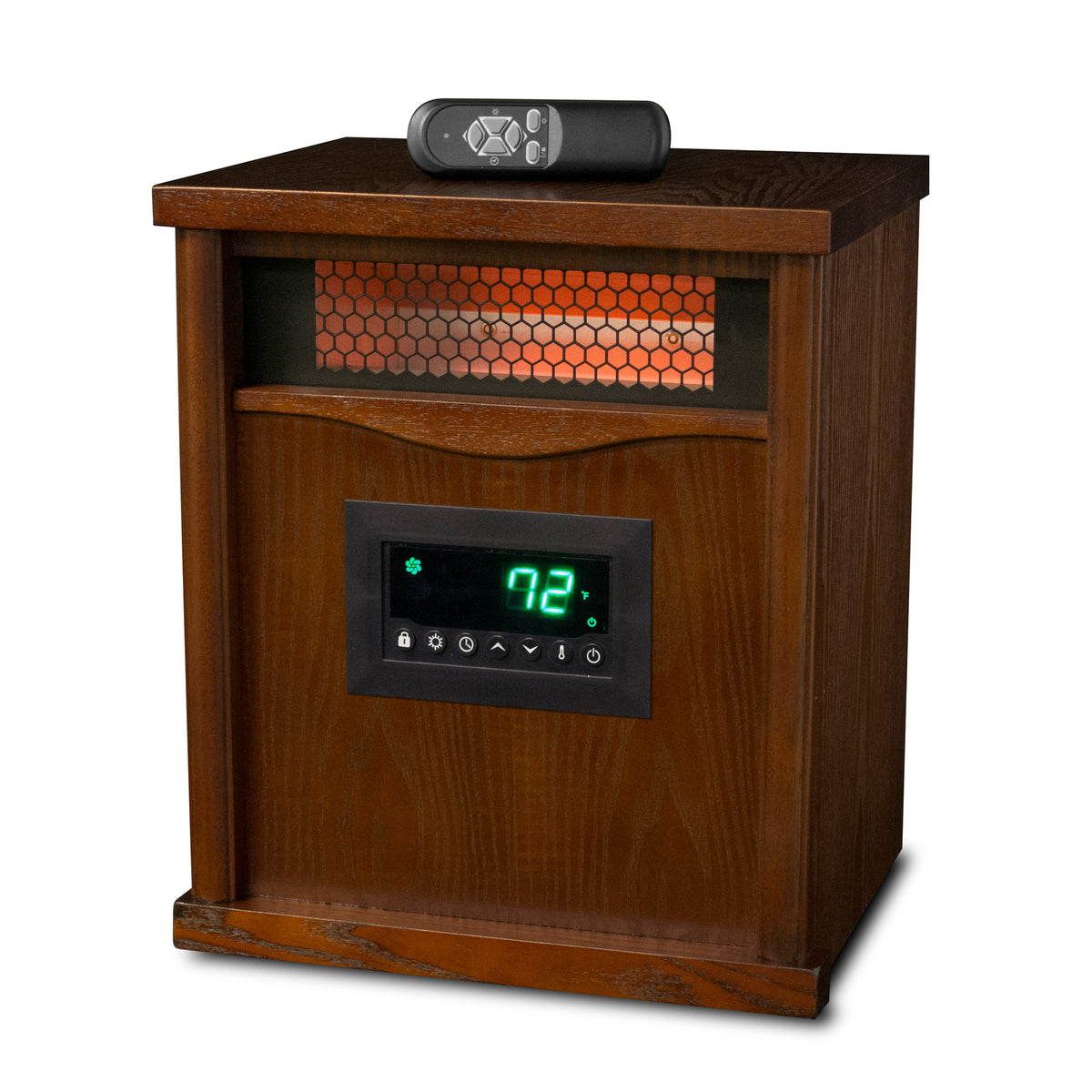 Lifesmart 6 Element 5200 BTU Large Room Infrared Quartz Space Heater (Open Box)