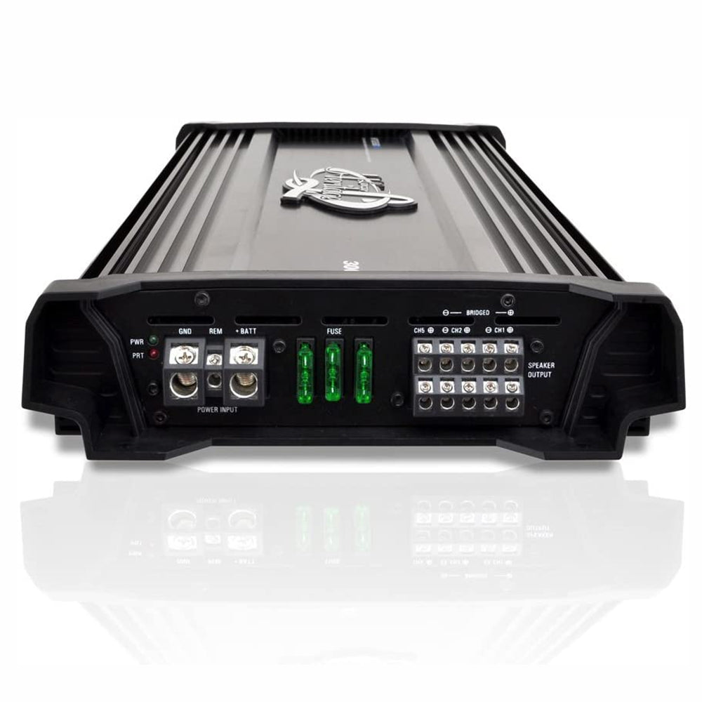 Lanzar HTG558BT 5 Channel 3,000 Watt Car Audio MOSFET Amplifier with Bluetooth - VMInnovations