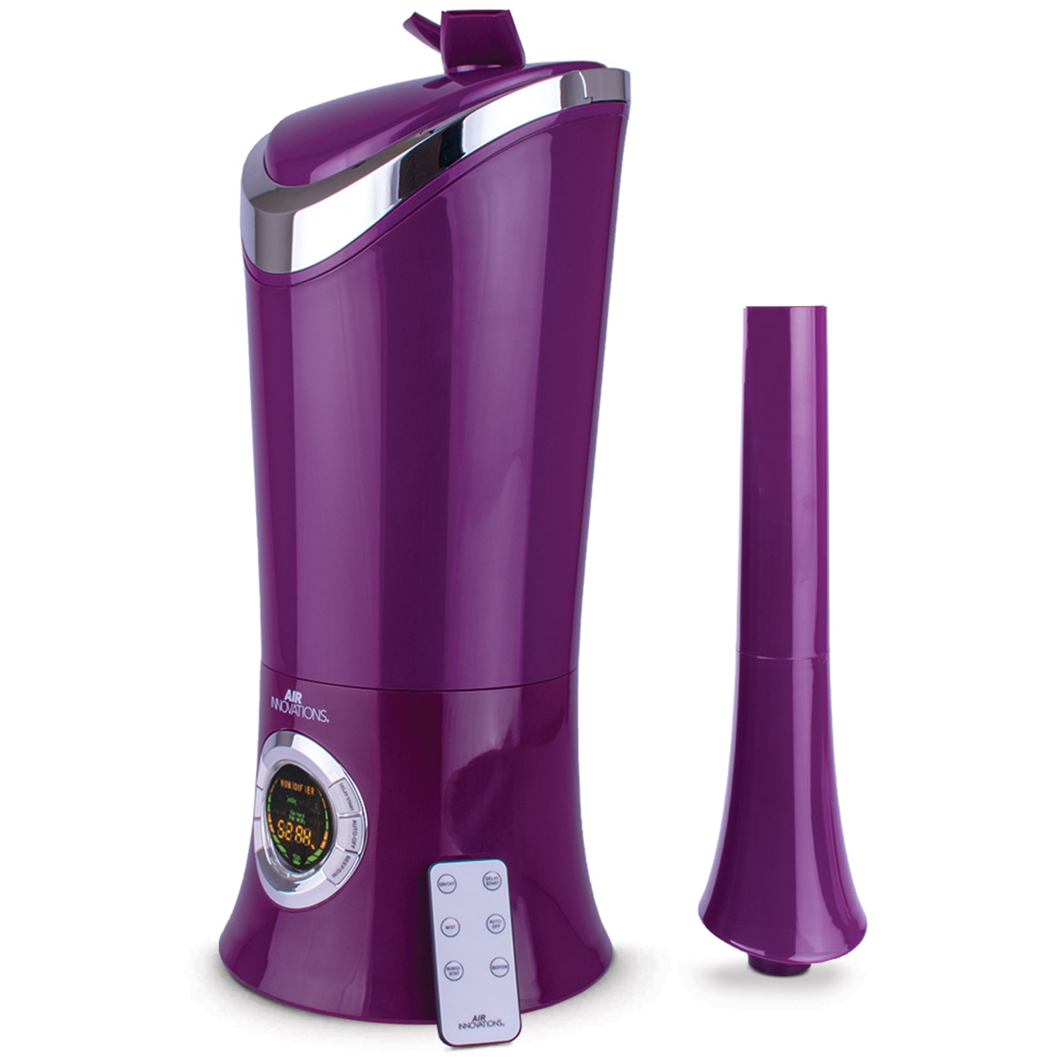 Air Innovations 1.7 Gal Cool Mist Humidifier w/ Aromatherapy Refill, Eucalyptus