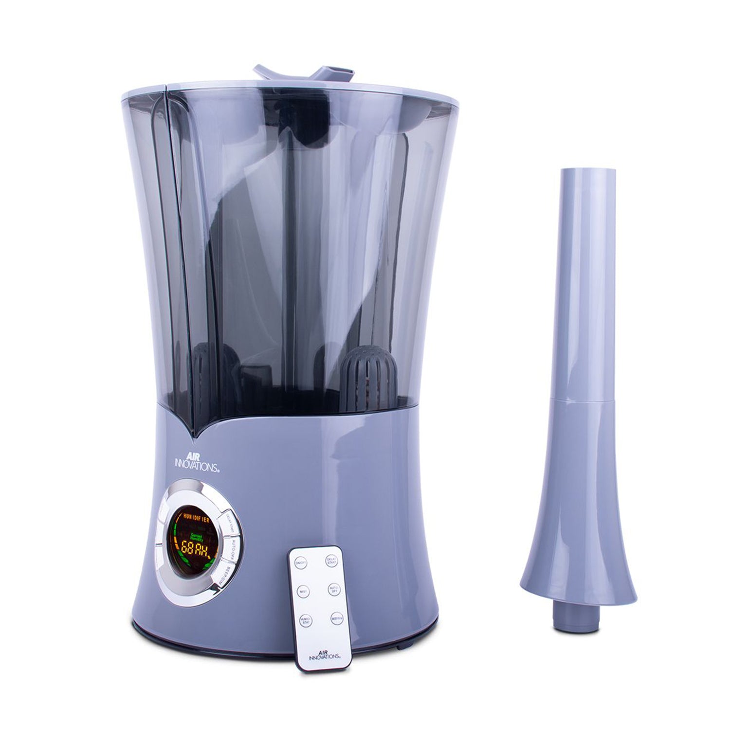 Air Innovations 2.15 Gal Cool Mist Humidifier w/ Aromatherapy Refill, Eucalyptus