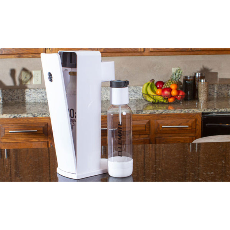 Ellemate ICMOWH100 100 Iconic 1L Soda Infuser Carbonation Maker Beverage Machine