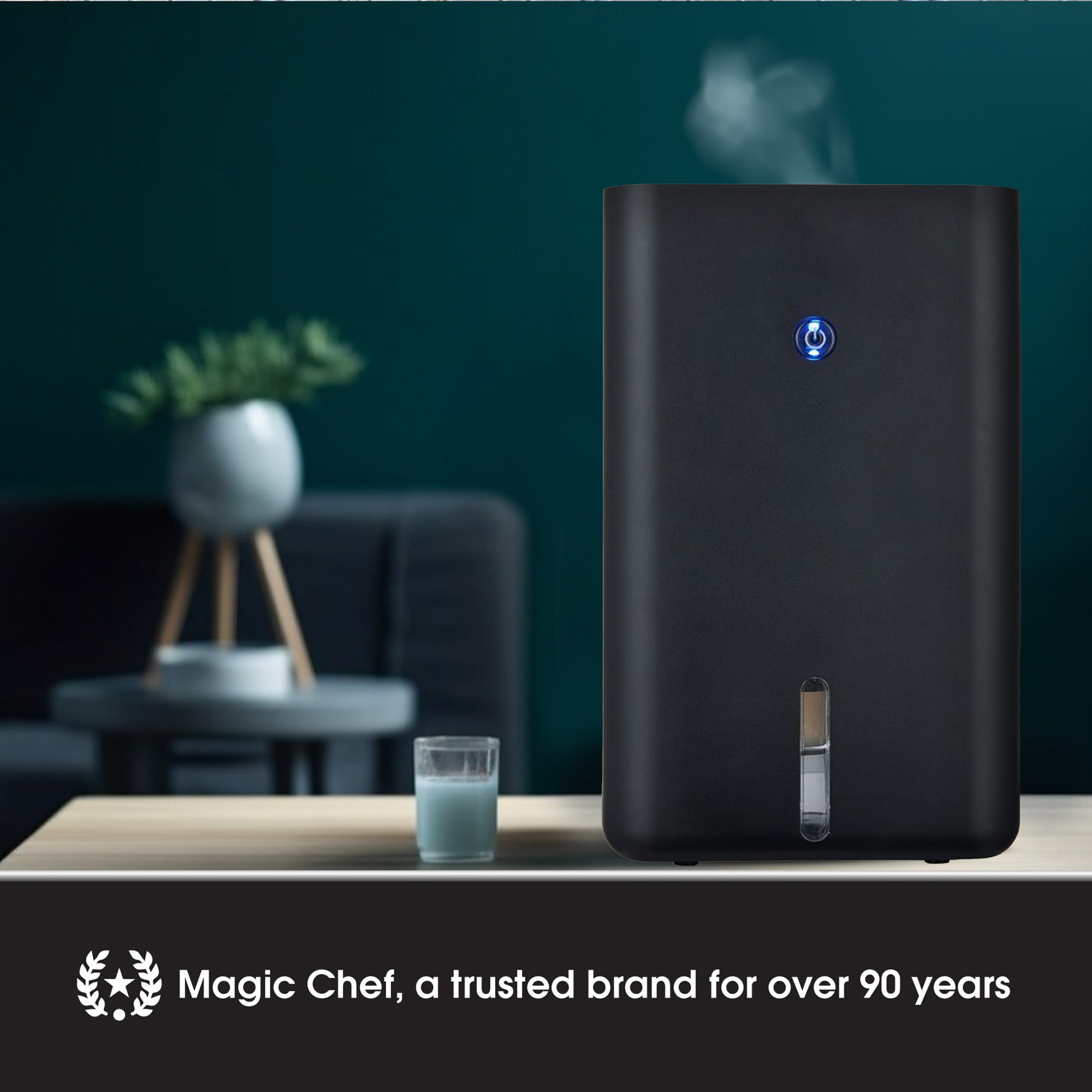 Magic Chef Mini 3.2 Pint Dehumidifier with Quiet Operation and Tank Indicator - VMInnovations