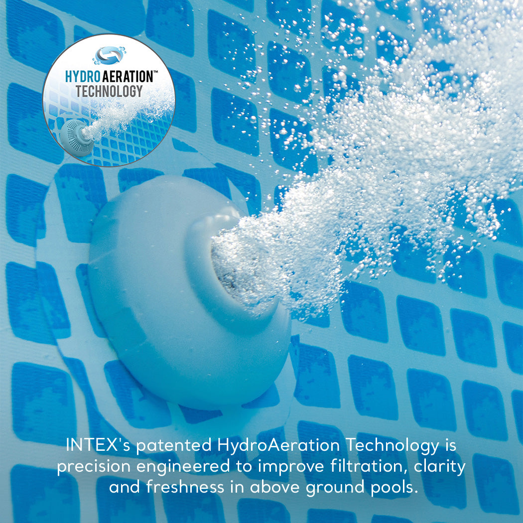Intex Krystal Clear Saltwater System AboveGround Pools up to 15,000GAL(Open Box)
