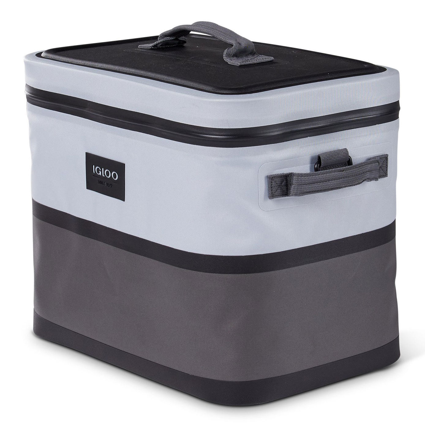 Igloo Reactor Soft Sided Insulated Waterproof Cooler Bag, Gray (For Parts)