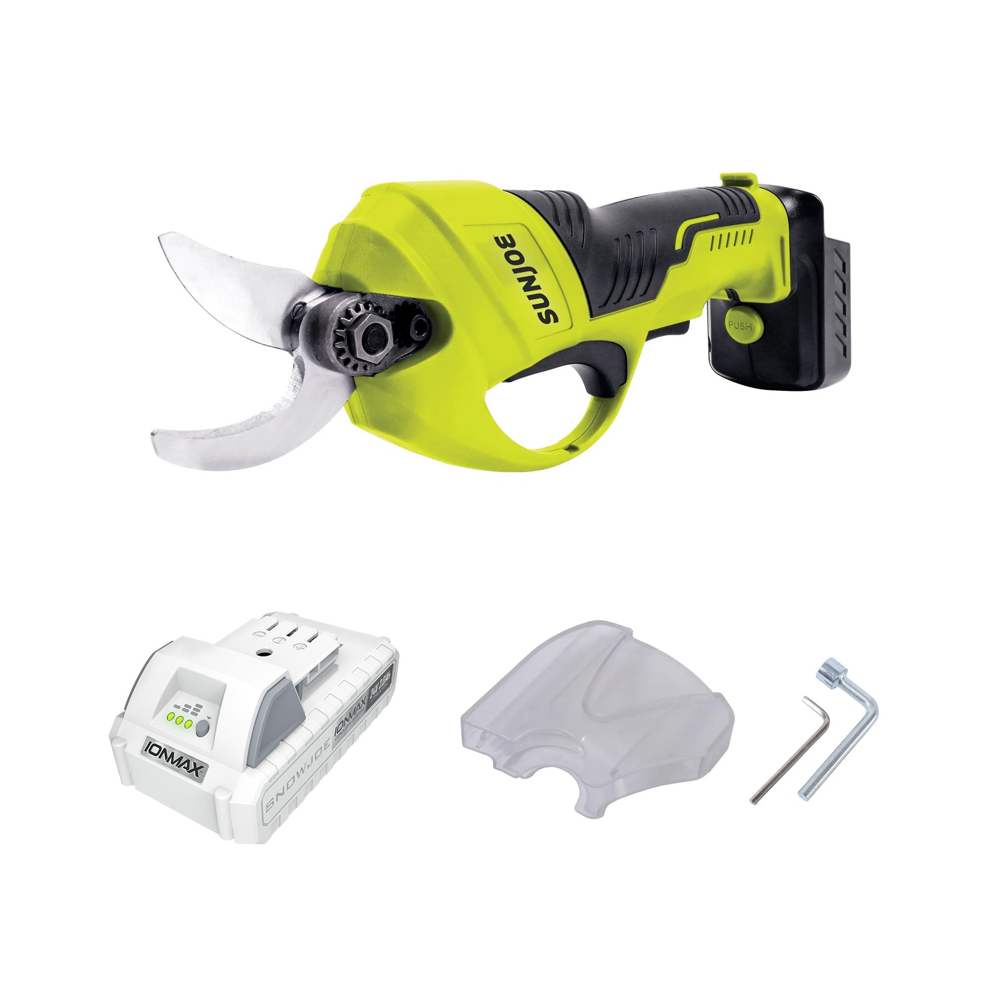 Sun Joe 24V Cordless Handheld Pruner with Battery and Charger, 80W, 24V-PRN1-LTE - VMInnovations
