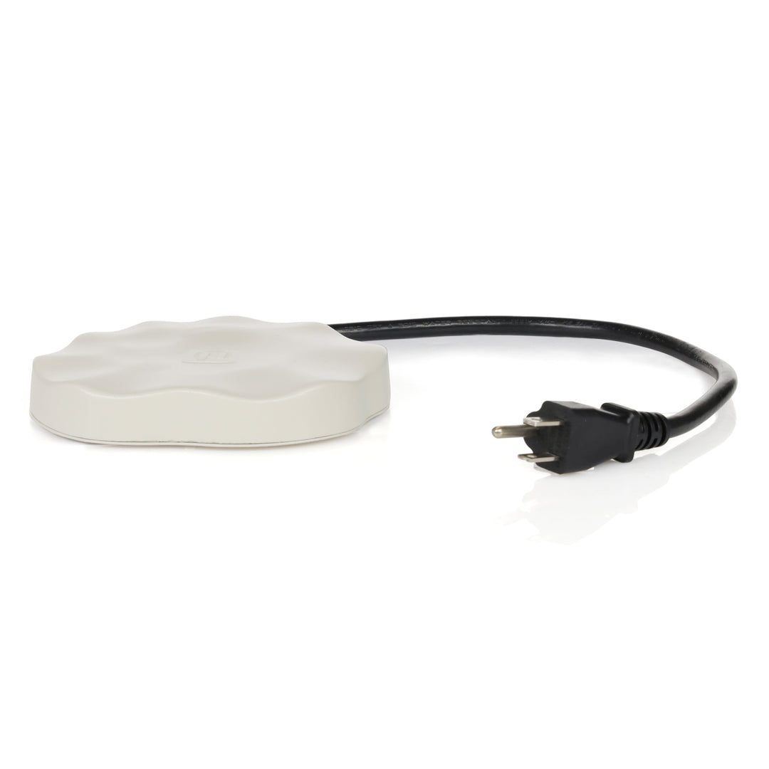 Farm Innovators HR-75 Decorative Heated Rock Bird Bath De-Icer, 75 Watts, Beige - VMInnovations