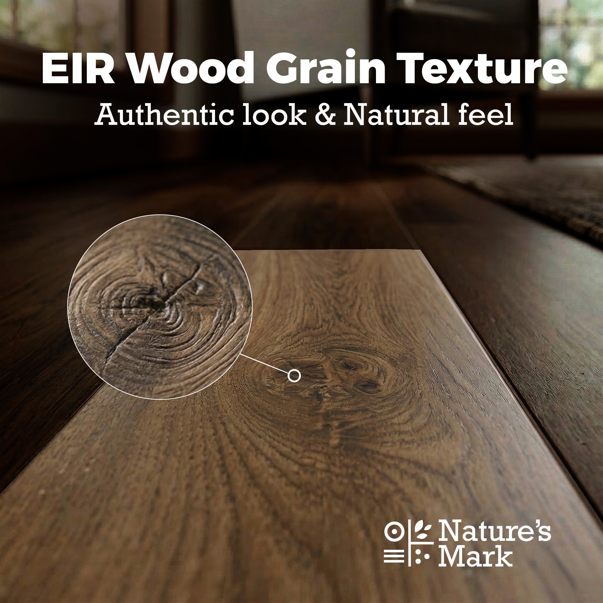 Nature's Mark Vinyl Flooring, Modern Hardwood, 22.16 sq. ft. per Carton, Summit - VMInnovations
