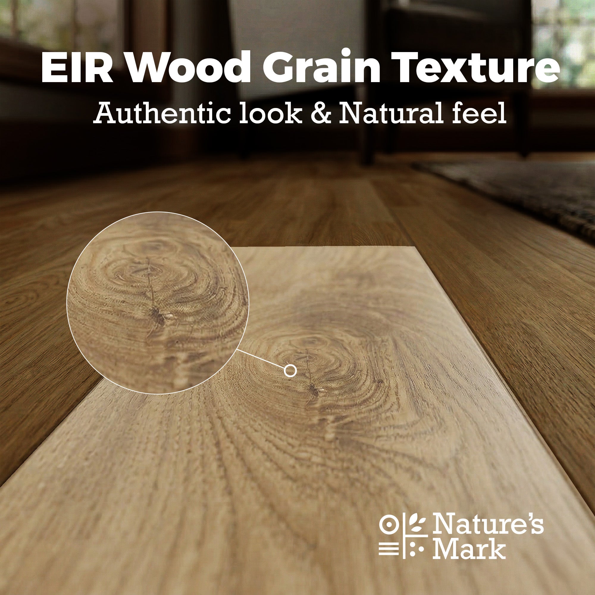 Nature's Mark Vinyl Flooring, Modern Hardwood, 22.16 sq. ft. per Carton, Madison