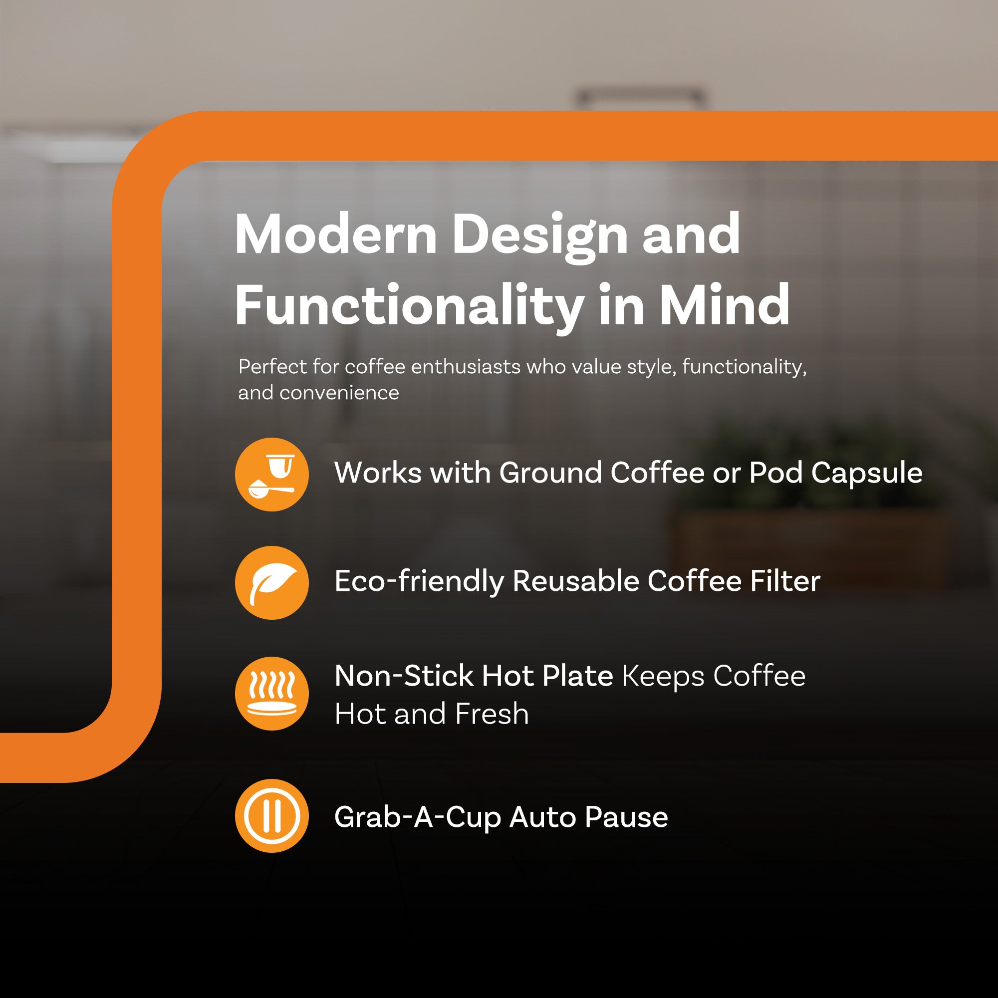Complete Cuisine 2-in-1 Coffee Maker, 12-Cup Pot & Single-Serve Pod (Open Box) - VMInnovations