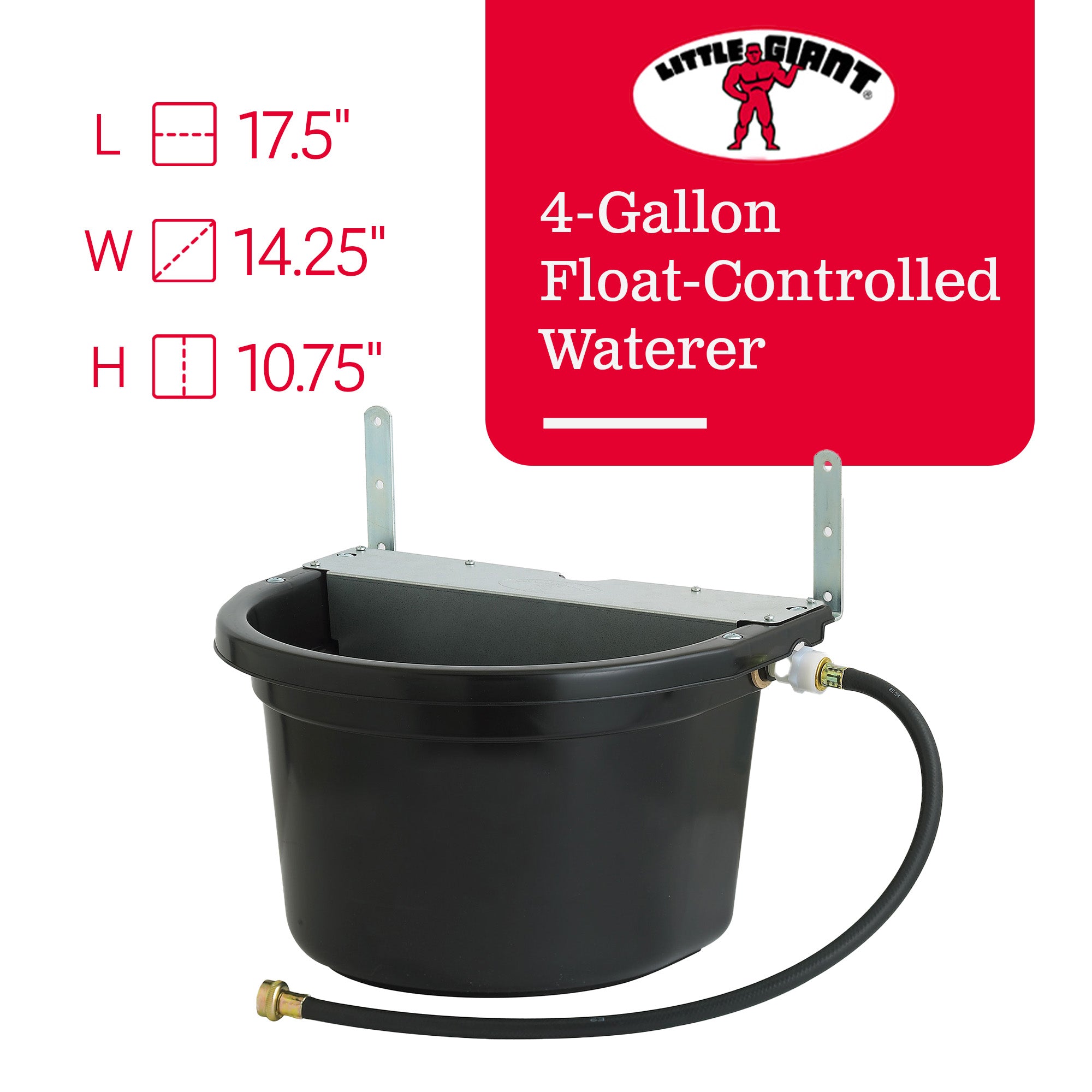 Little Giant 4 Gal. Float Controlled Waterer Livestock Water Trough (Used) - VMInnovations