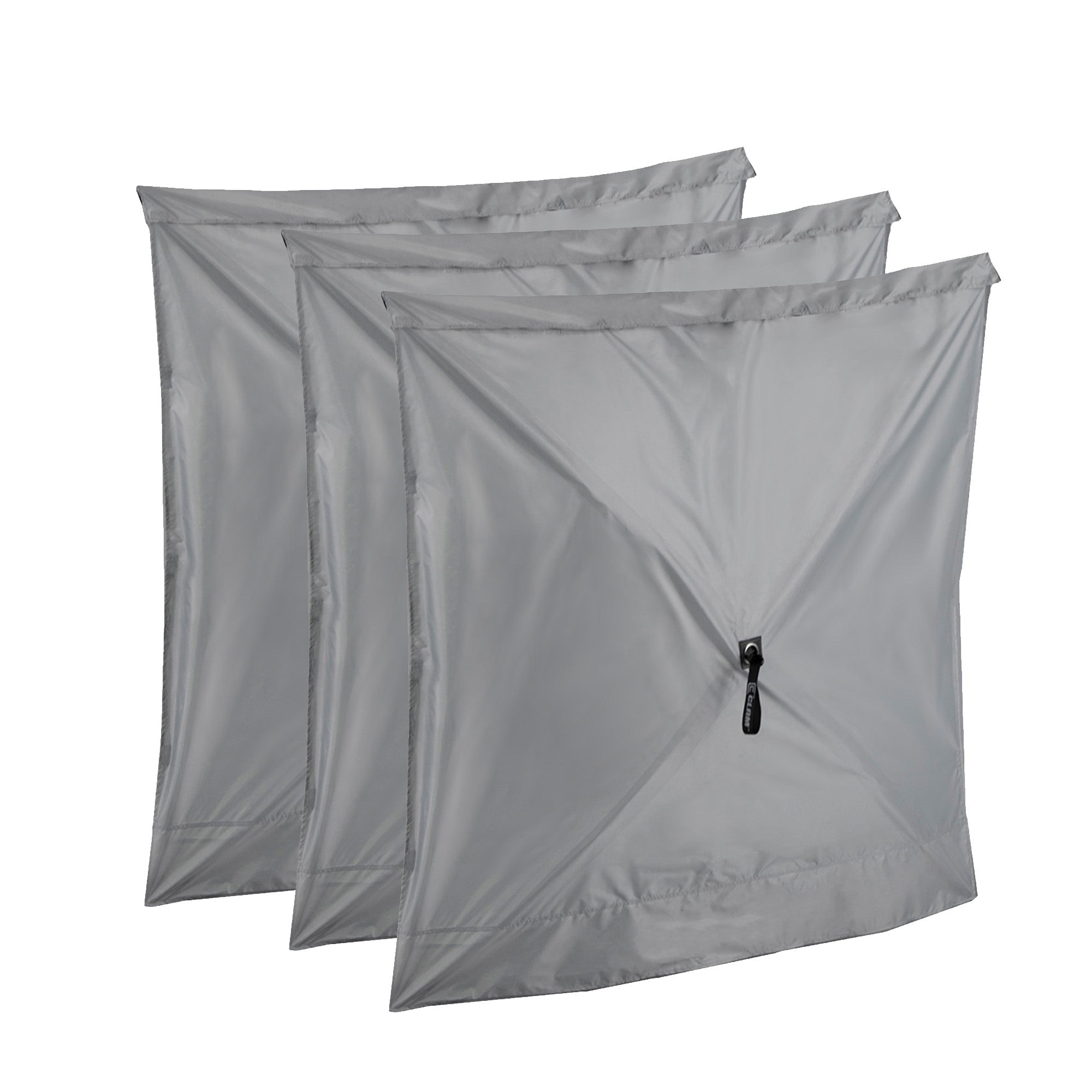 Clam Quick Set Gray Wind & Sun Panels, Accessory Only (3 pack) (Open Box) - VMInnovations