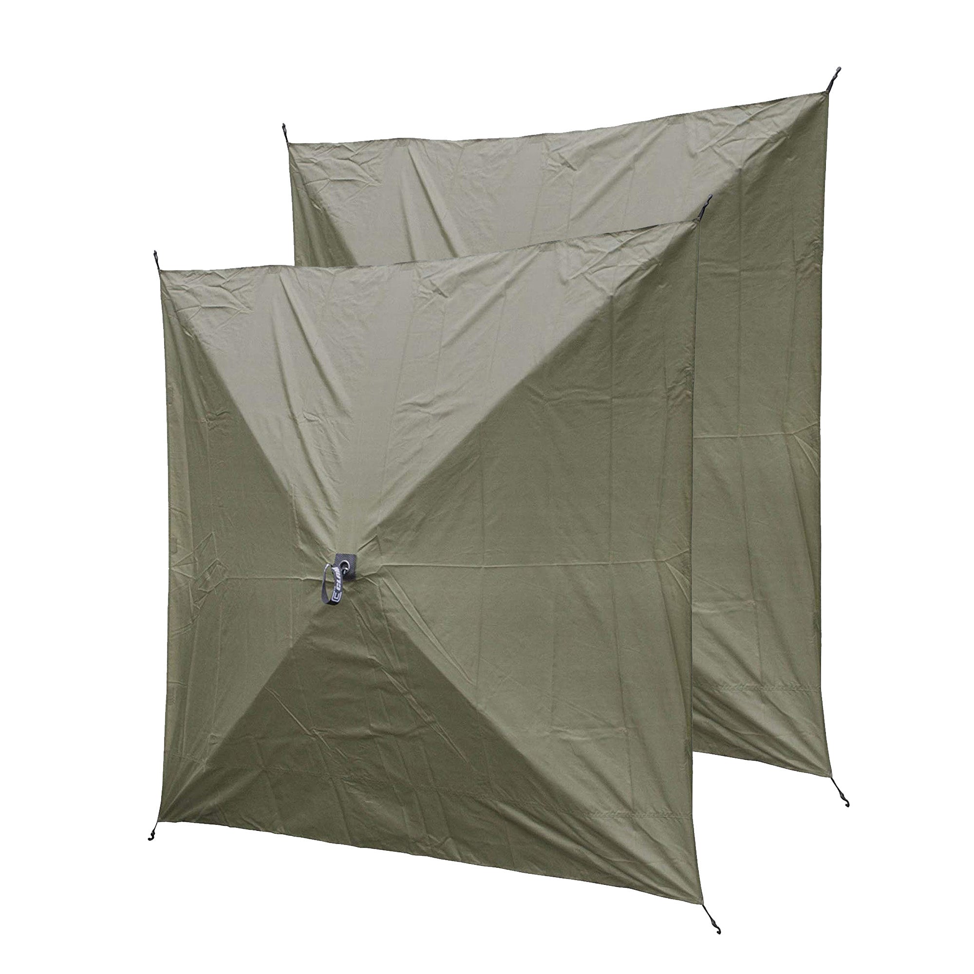 Quick-Set Screen Tent Wind & Sun Panels, Accessory Only, Green (OpenBox)(2 Pack) - VMInnovations