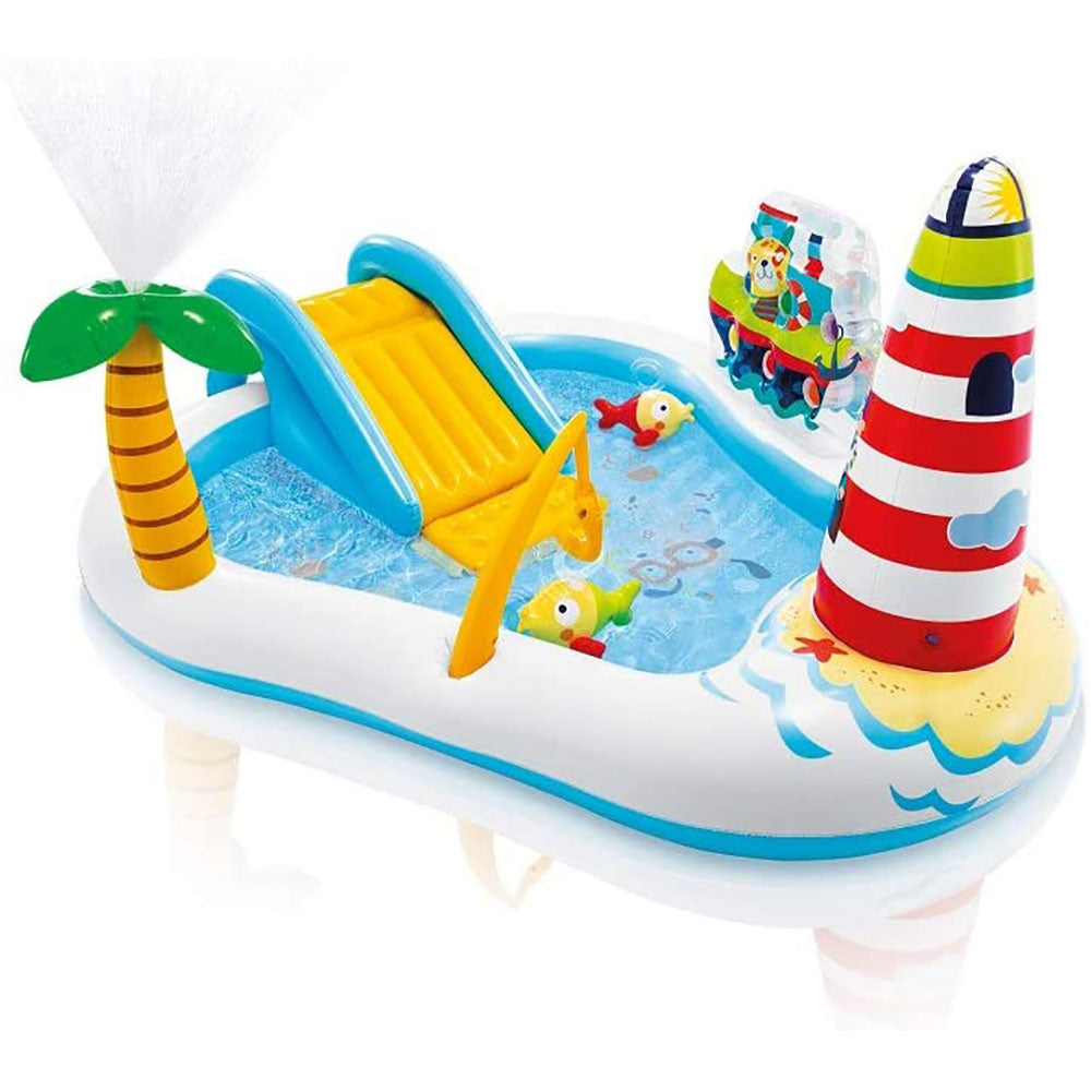 Intex Kid Friendly Inflatable Water Fun Play Toy Center, 48 Gal (Open Box)