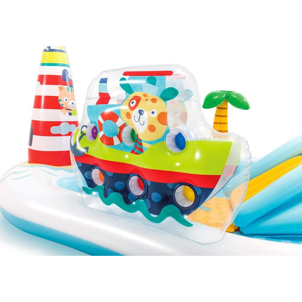 Intex Kid Friendly Inflatable Water Fun Play Toy Center, 48 Gal (Open Box)