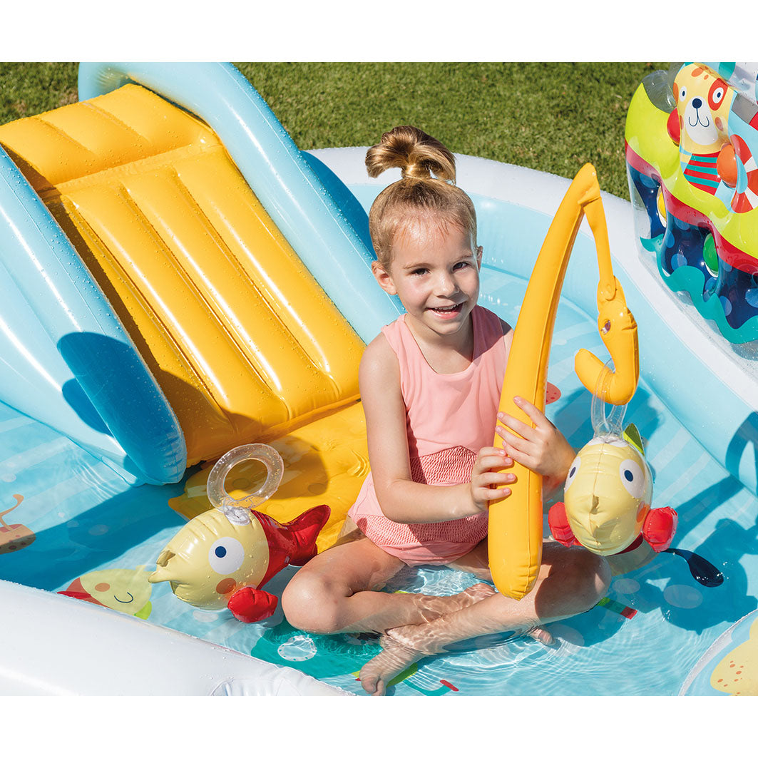 Intex Kid Friendly Inflatable Water Fun Play Toy Center, 48 Gal (Open Box)