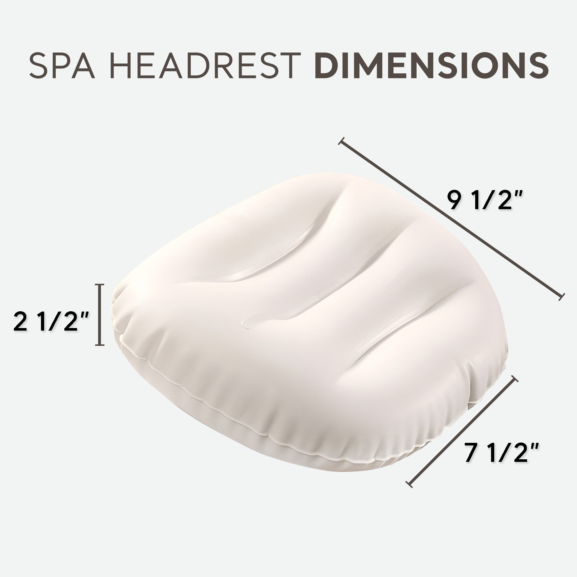 Intex Adjustable Headrest w/Head & Neck Support for Pool, Lawn, & Spa (Open Box) - VMInnovations