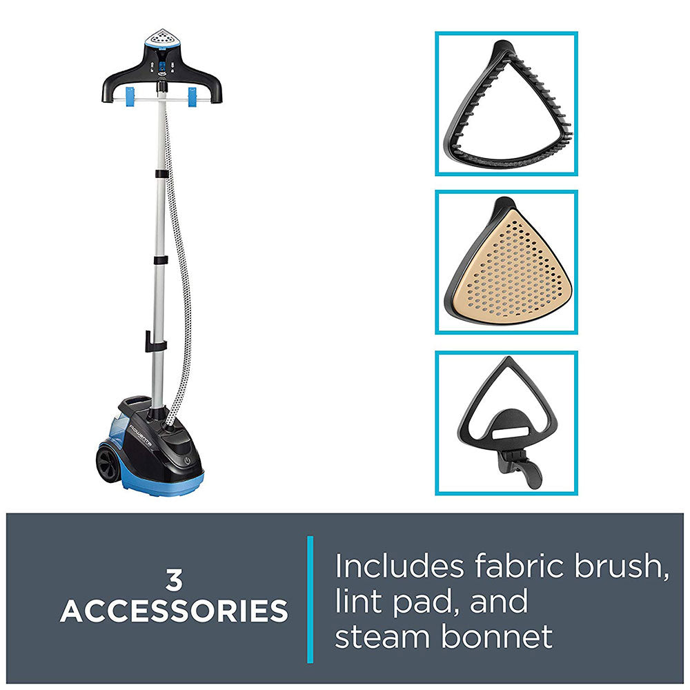 Rowenta 1500 Watt Clothes Garment Fabric Steamer with Rotating Hanger (Open Box)