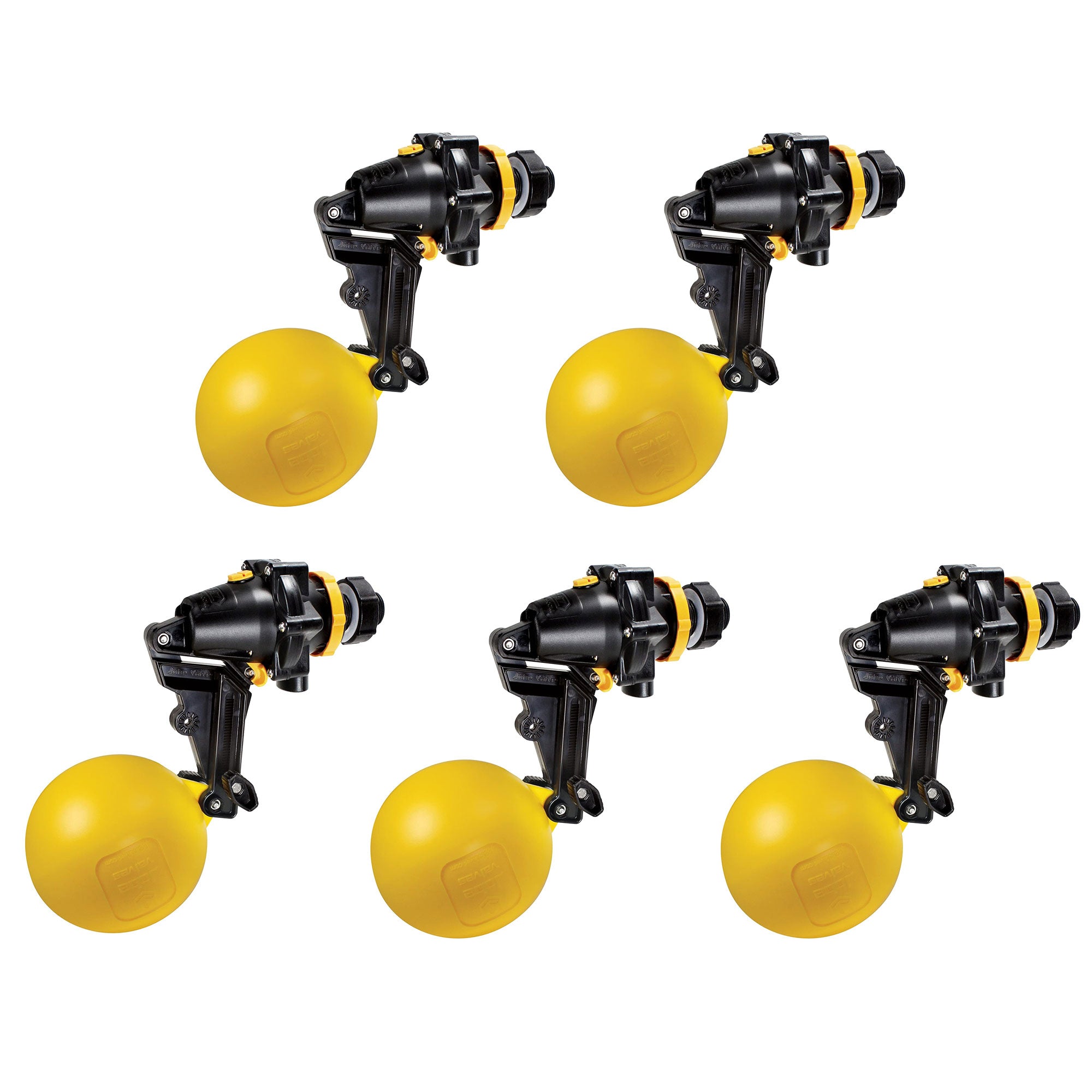 Jobe Valves J-TPV1DLT Topaz Long Tail Water Tank Float Valve, 1 Inch, (5 Pack)