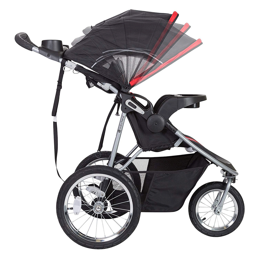 Baby Trend Cityscape Infant Safe Lightweight Jogger Stroller, Jolt Red (OpenBox)