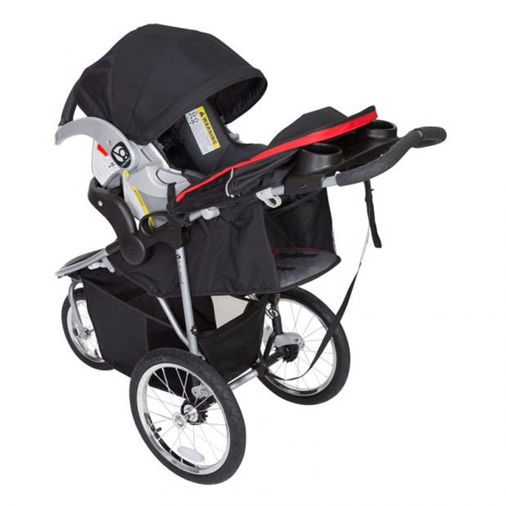 Baby Trend Cityscape Infant Safe Lightweight Jogger Stroller, Jolt Red (OpenBox)