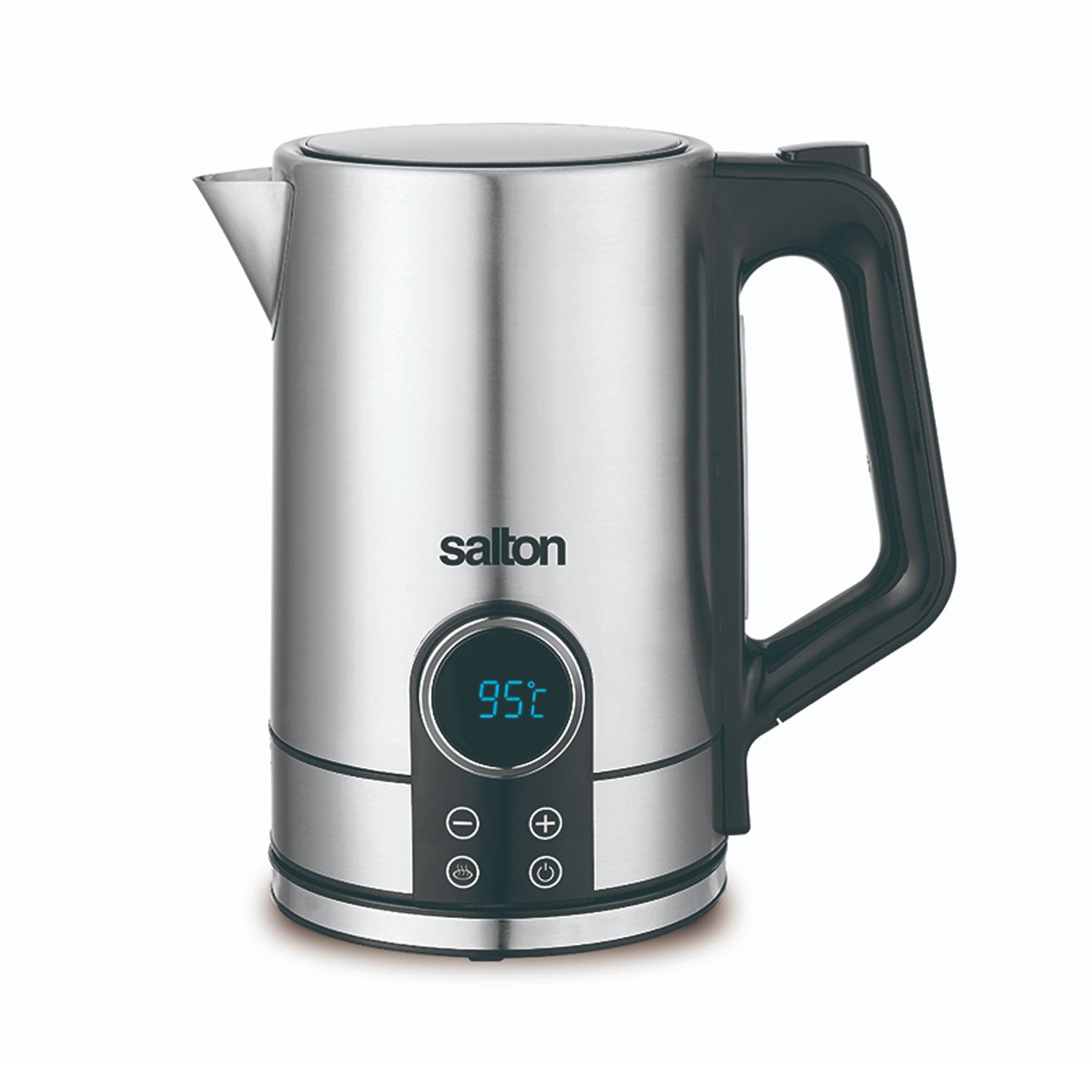 Salton 1.7 Liter Digital Stainless Steel Kitchen Hot Water Tea Kettle (Open Box)