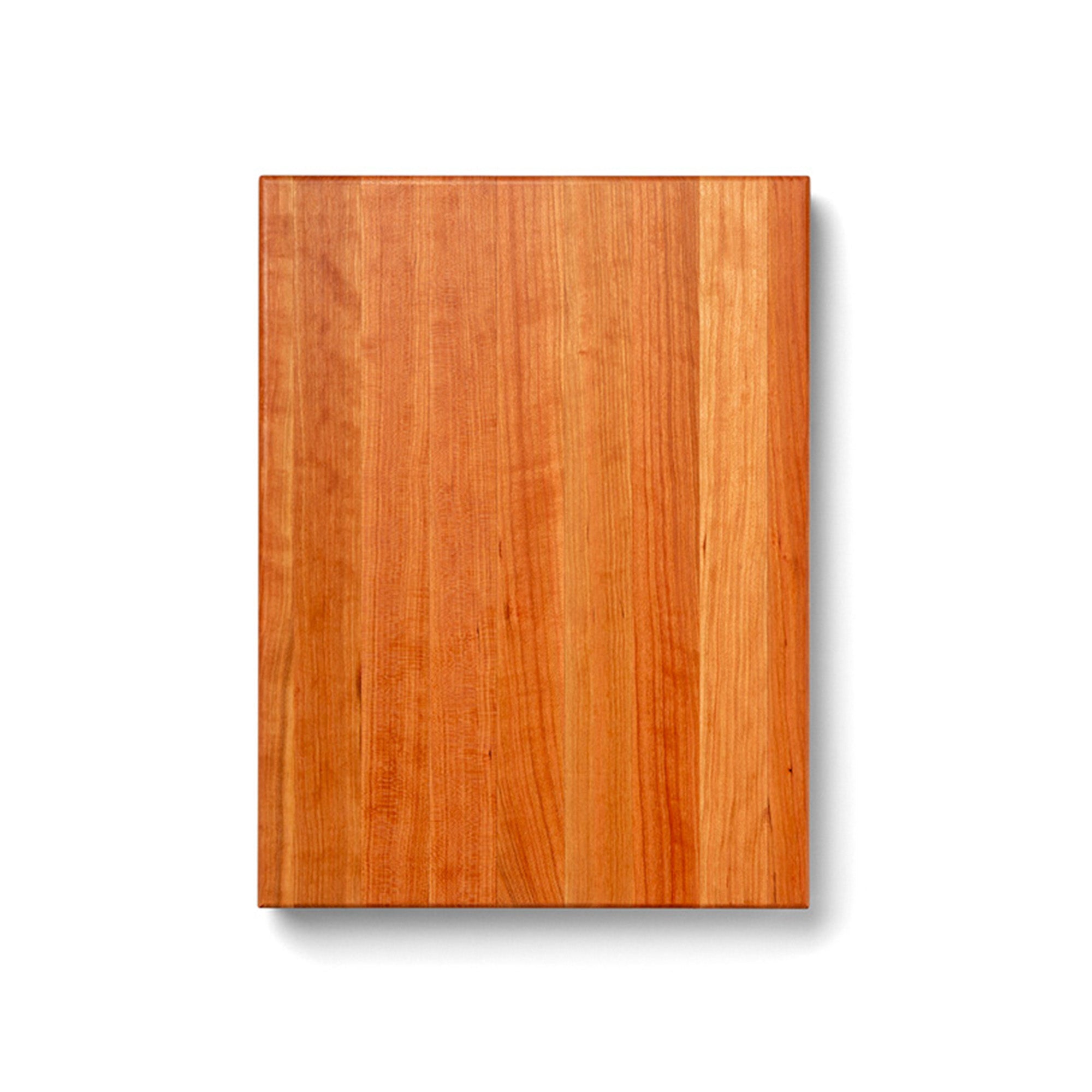 John Boos Cherry Wood Edge Grain Cutting Board for Kitchen Prep, 20"x15"x2.25" - VMInnovations