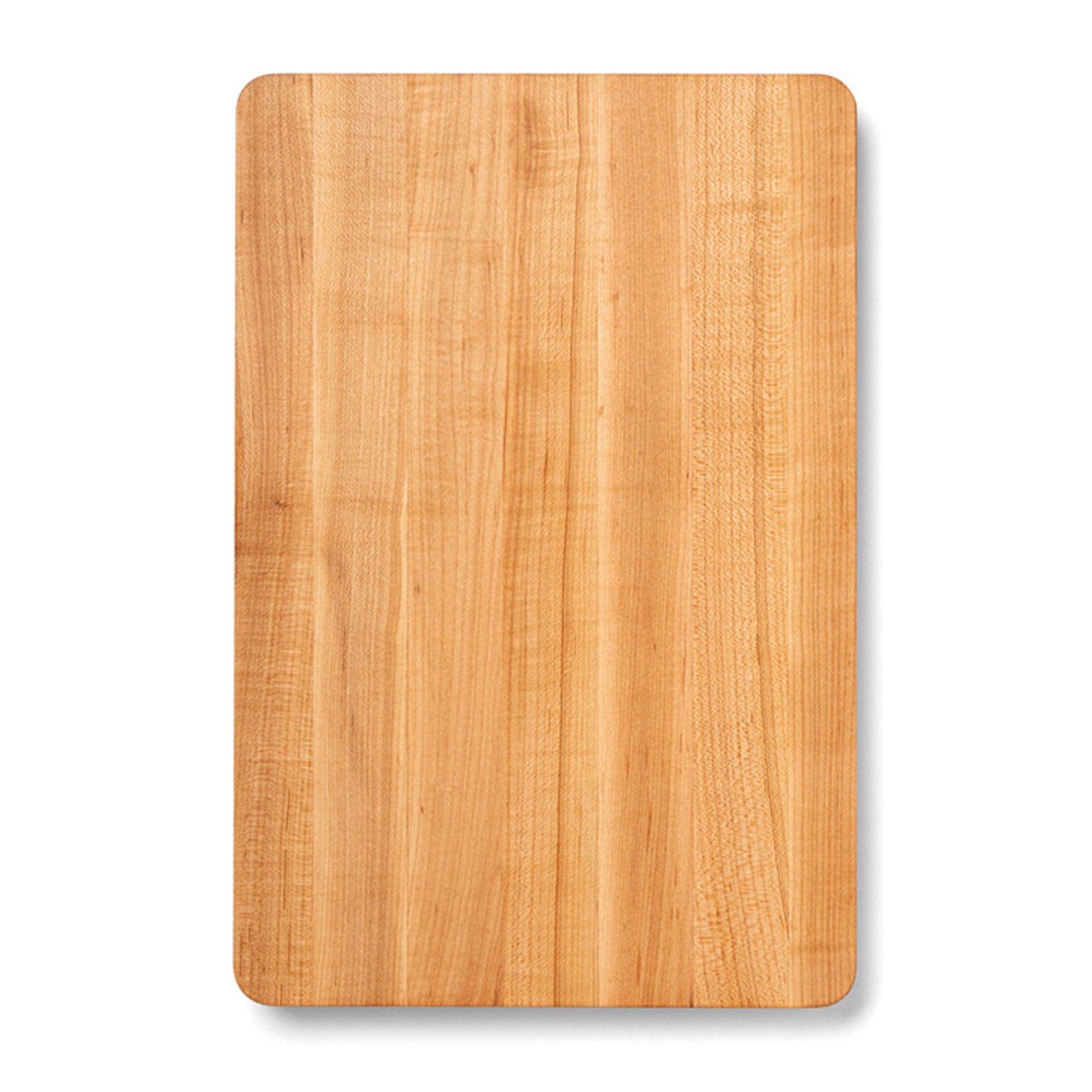 John Boos Chop N Slice Small Maple Wood Edge Grain Cutting Board, 16" x 10" x 1" - VMInnovations