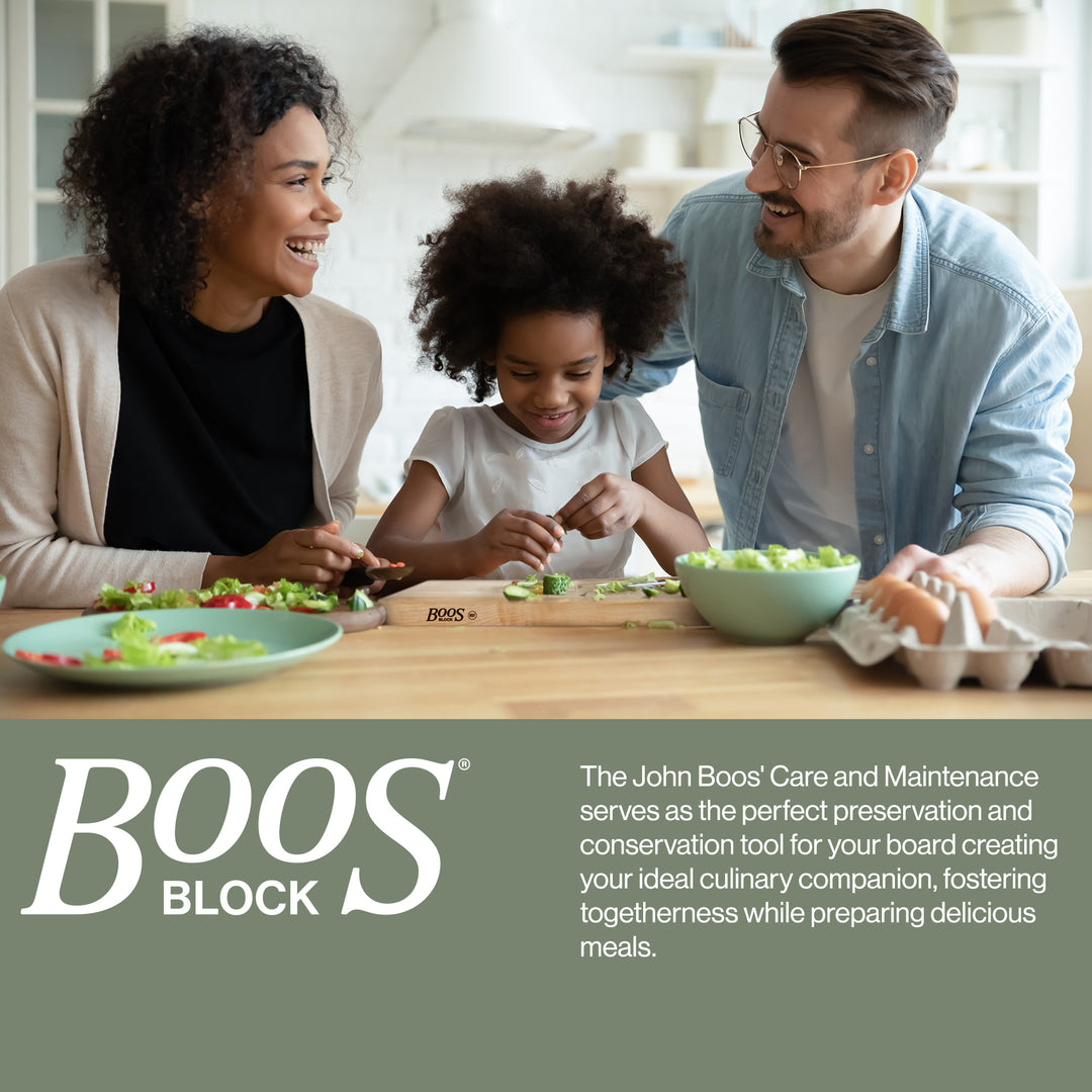 John Boos 3 Piece Maintenance Set with Mystery Oil, Board Cream, and Applicator - VMInnovations