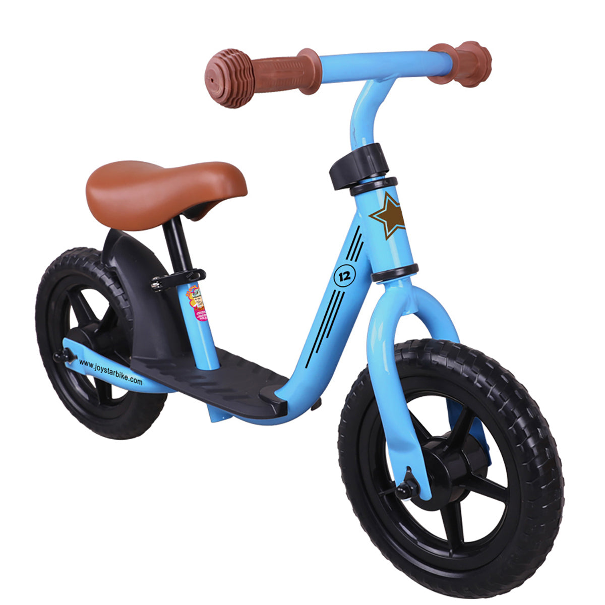 Joystar Roller 12 Inch Kids Toddler Training Balance Bike Bicycle, Ages 2 to 4