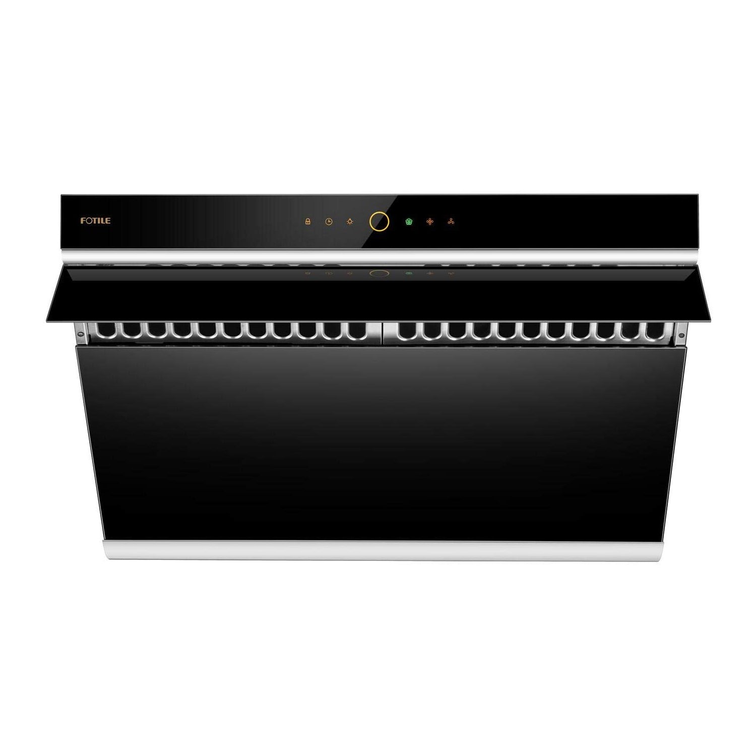 FOTILE Hands Free Under Cabinet Wall Mount Kitchen Range Hood, Black Glass(Used)