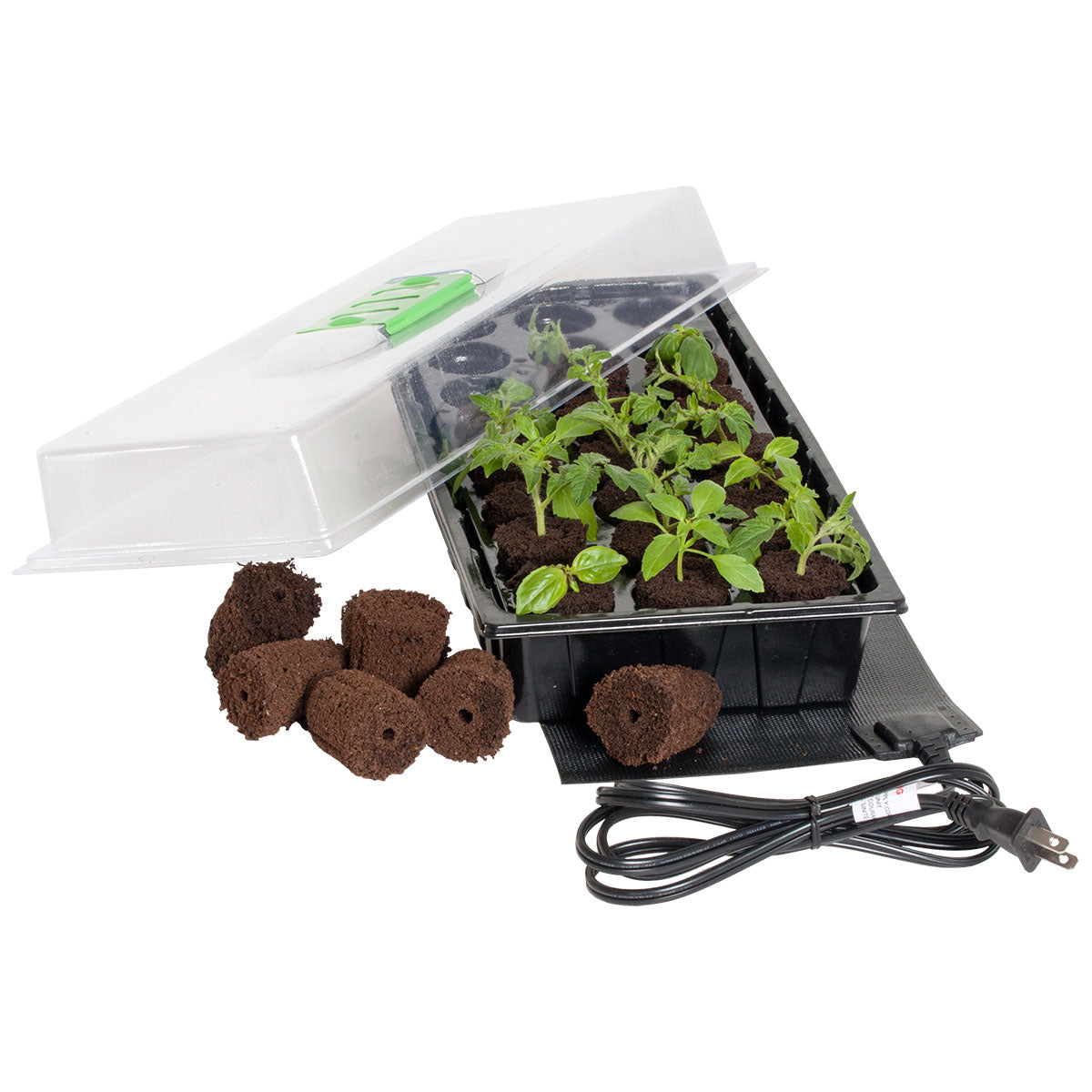 Hydrofarm Jump Start 24-Cell Mini Germination Station and Heat Mat (Open Box)
