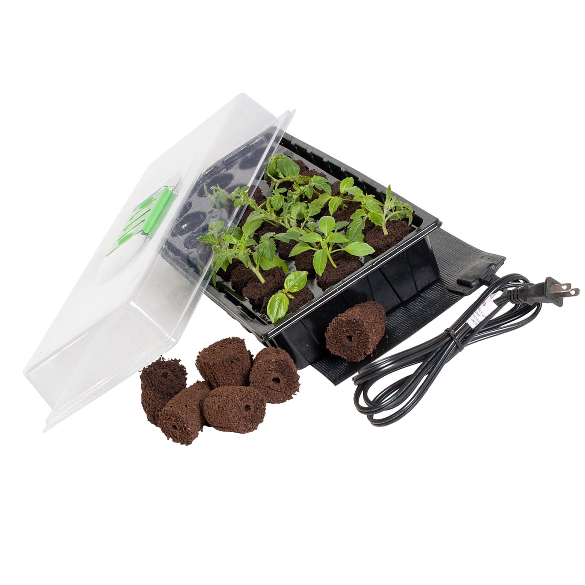 Hydrofarm Jump Start 24-Cell Mini Germination Station and Heat Mat (Open Box)