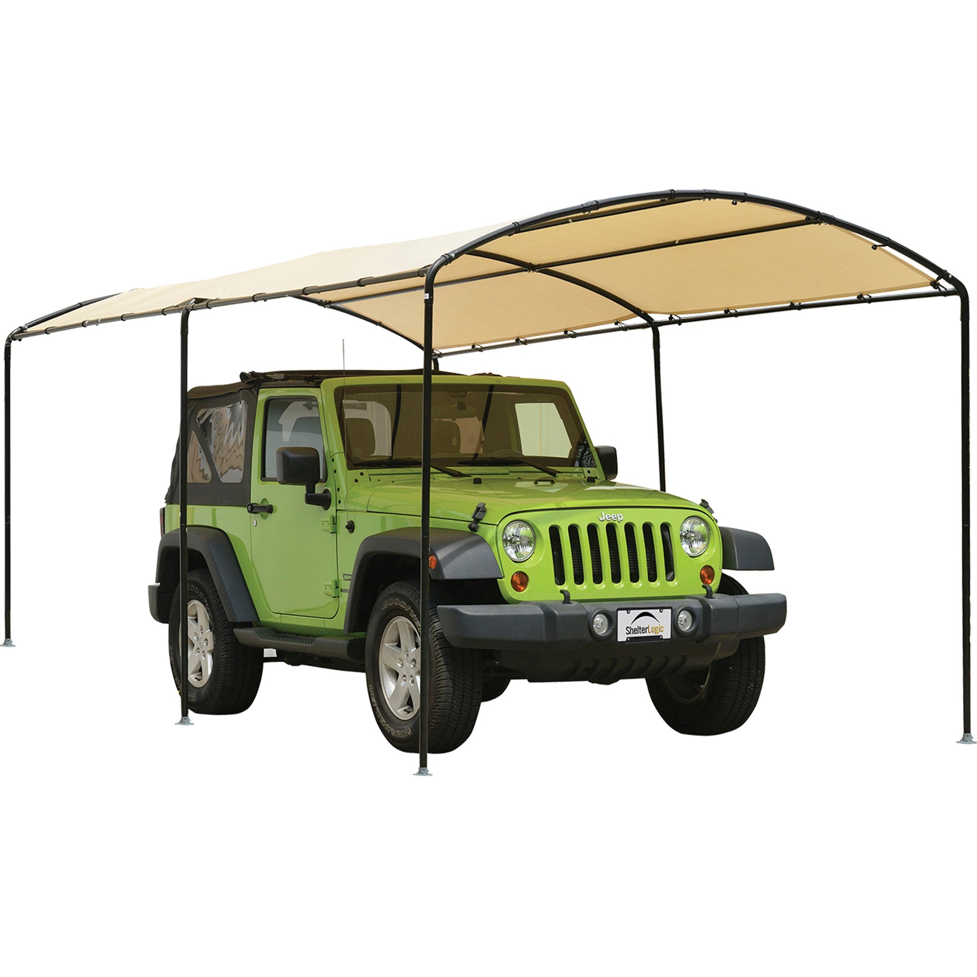 ShelterLogic 25866 16 x 9 Foot Monarc Series All-Purpose Canopy, Sandstone