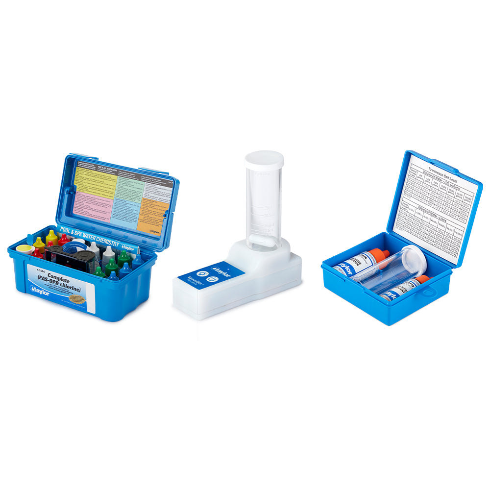 Taylor K2006 & K-1766 pH Chlorine Water Swimming Pool Test Kit & 9265 Speed Stir - VMInnovations