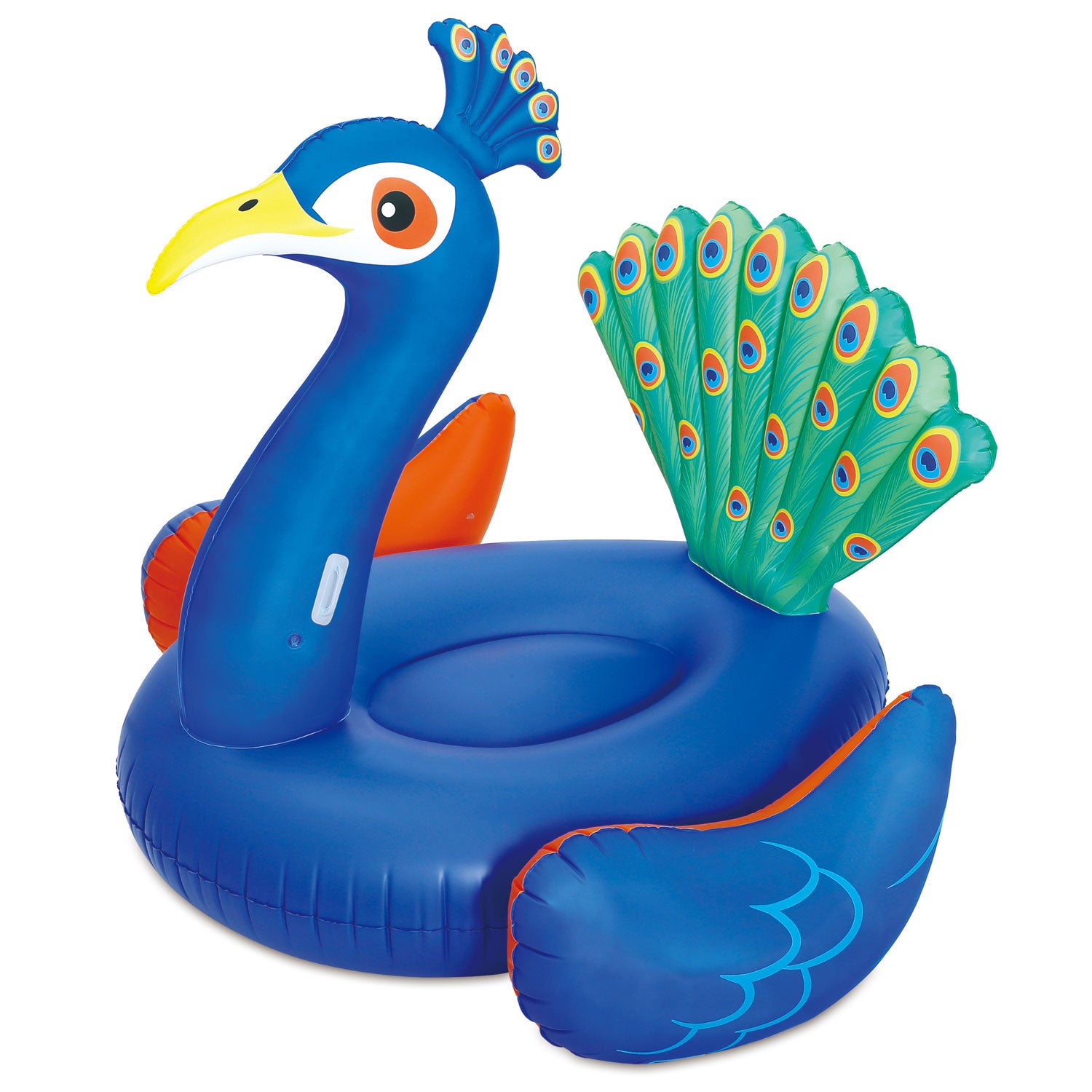 Summer Waves 24 Foot Elite Framed Wicker Basket Pool w/ Jumbo Pool Float Set