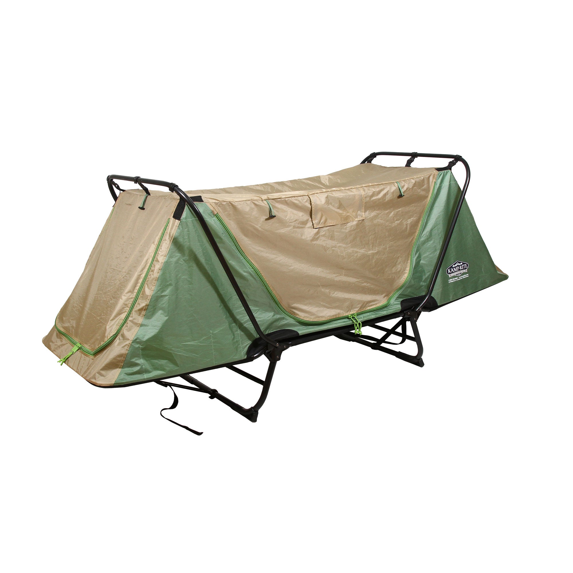 Kamp-Rite Original Portable Versatile Cot, Chair, & Tent, Easy Setup (2 Pack) - VMInnovations