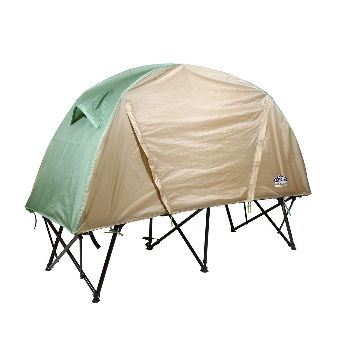 Kamp-Rite CTC Standard Collapsible Backpacking Camping Tent Cot, Tan (Open Box)