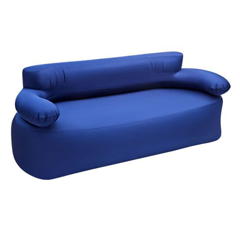 KingCamp Indoor & Outdoor Inflatable Portable Air Lounger Sofa Couch Chair, Navy