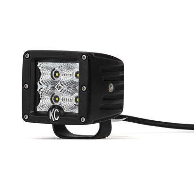 KC HiLiTES 330 C Series 3" LED Dual Pair Spot Lighting Light System Kit (4 Pack)
